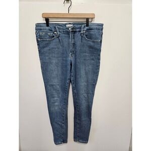 Good American Good Legs Skinny Jeans Indigo134 High Rise Blue Size 14/32 GWP619T